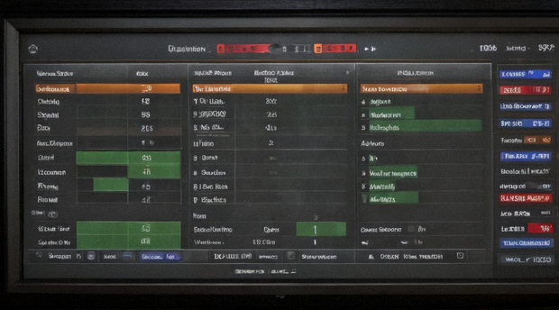 实时比分数据面板展示多场足球比赛的比分与统计信息